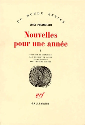 Livrenpoche : Nouvelles pour une année Tome I - Luigi Pirandello - Livre