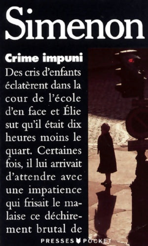 Livrenpoche : Crime impuni - Georges Simenon - Livre