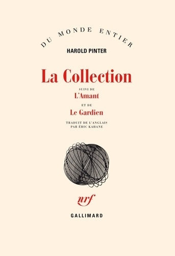 Livrenpoche : La collection - l'amant - le gardien - Pinter - Livre