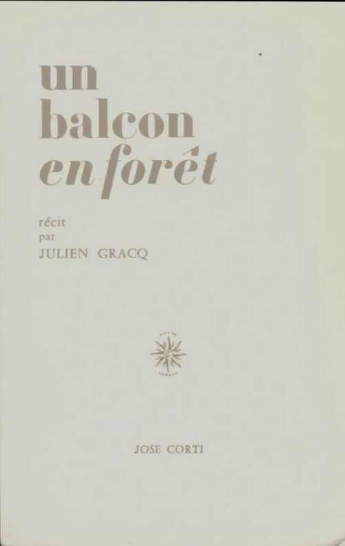 Livrenpoche : Un balcon en forêt - Julien Gracq - Livre