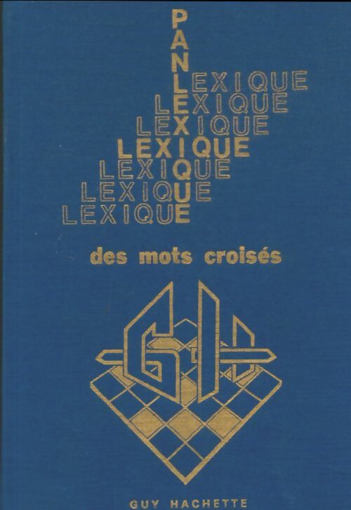 Livrenpoche : Lexique des mots croisés - Collectif - Livre