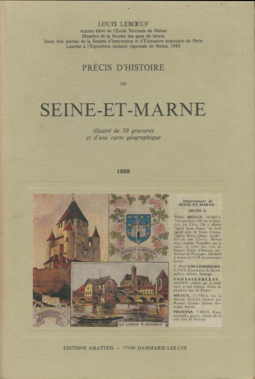 Livrenpoche : Précis d'histoire de Seine-et-Marne - Louis Leboeuf - Livre
