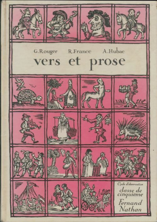 Livrenpoche : Vers et prose 5e - Collectif - Livre