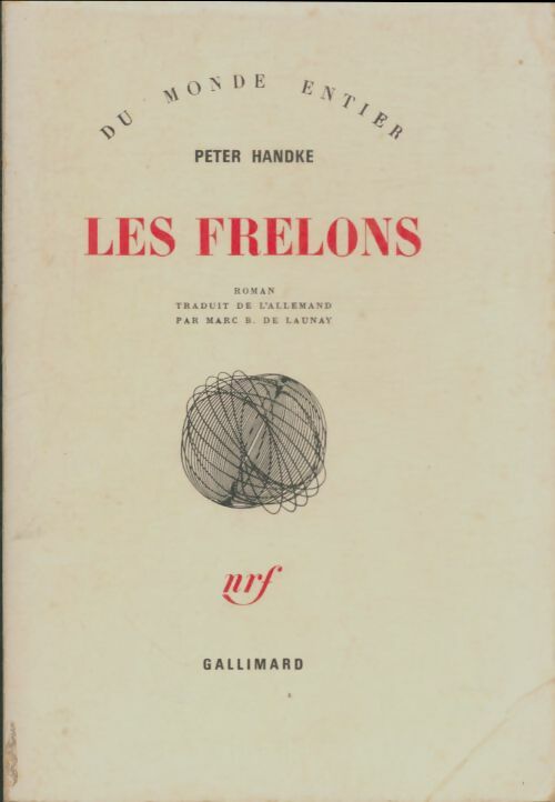 Livrenpoche : Les frelons - Peter Handke - Livre