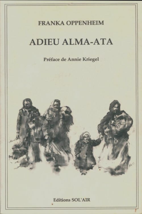 Livrenpoche : Adieu Alma - Ata - Franka Oppenheim - Livre