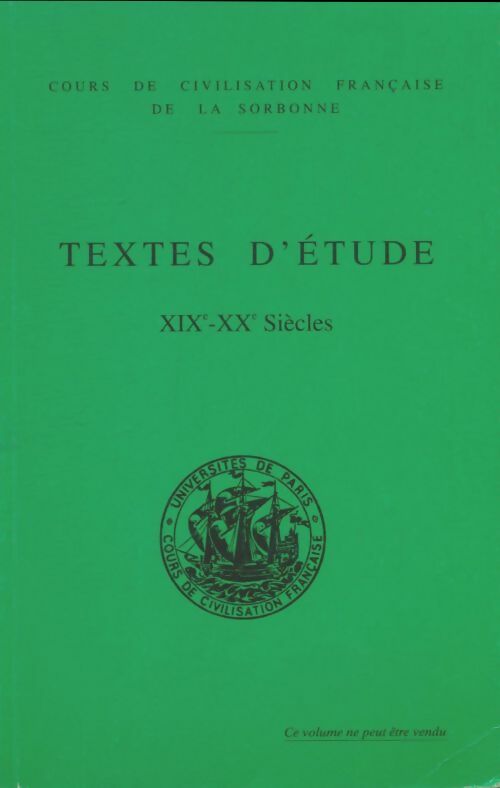 Livrenpoche : Textes d'étude XIXe-XXe siècle - Collectif - Livre