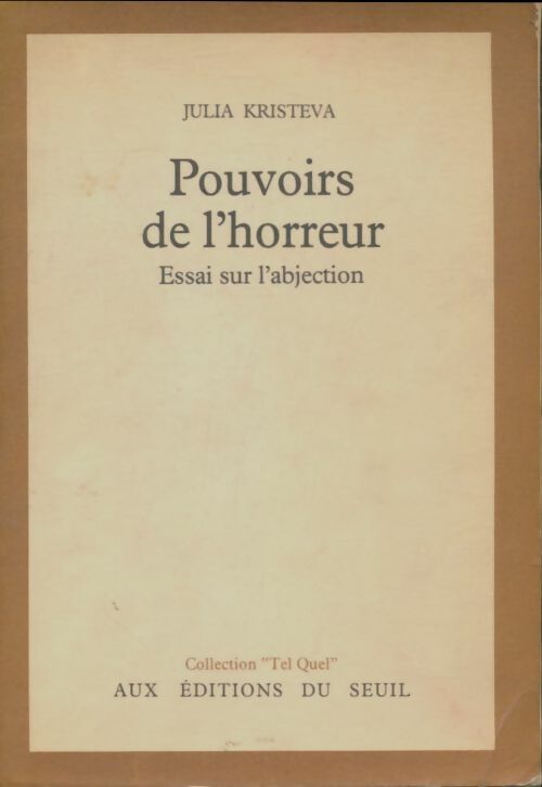 Livrenpoche : Pouvoirs de l'horreur - Julia Kristeva - Livre