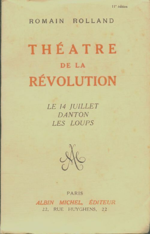 Livrenpoche : Théâtre de la révolution - Romain Rolland - Livre
