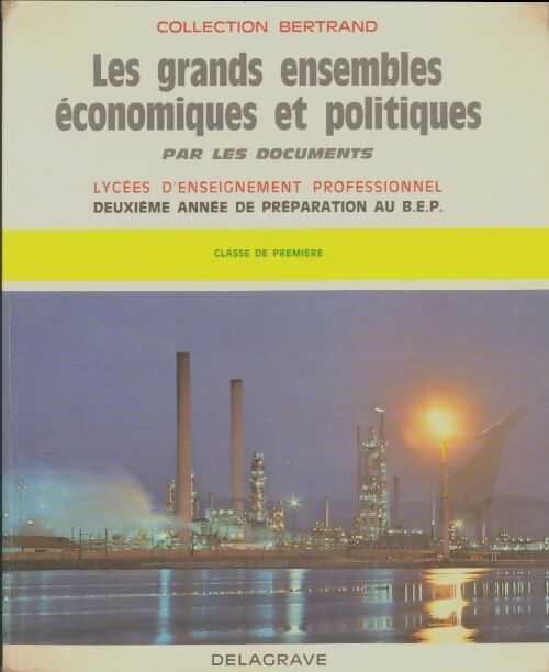 Livrenpoche : Les grands ensembles économiques et politiques BEP 2 première - Collectif - Livre
