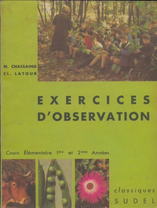 Livrenpoche : Exercices d'observation CE1 et CE2 - M Chassaing - Livre