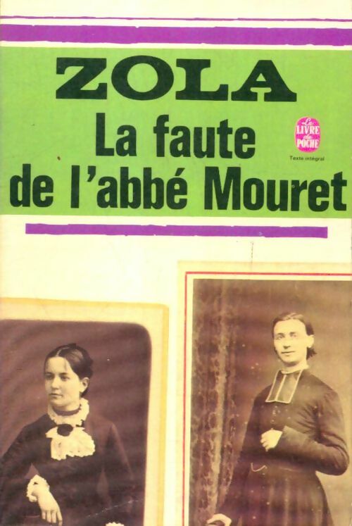 Livrenpoche : La faute de l'abbé Mouret - Emile Zola - Livre