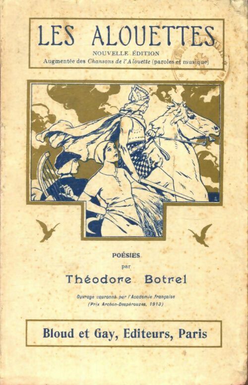 Livrenpoche : Les alouettes - Theodore Botrel - Livre