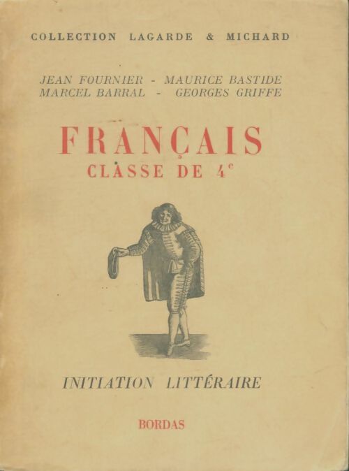 Livrenpoche : Français 4e : Initiation littéraire - Collectif - Livre