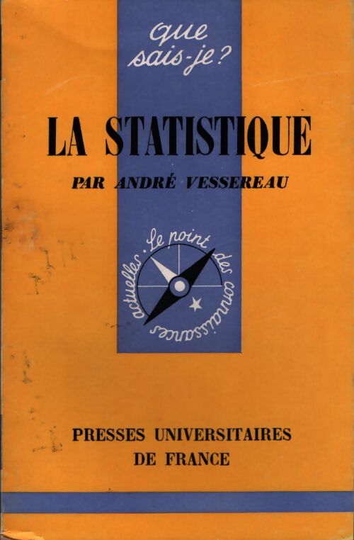 La statistique - André Vessereau - Livre