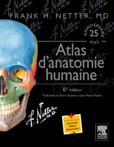 Livrenpoche : Atlas d'anatomie humaine - Frank Netter - Livre