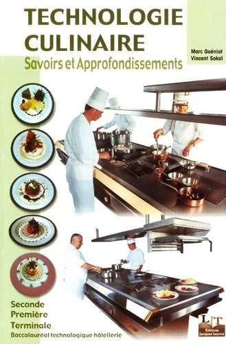 Livrenpoche : Technologie culinaire Bac Pro Hôtelier - M. Gueniot - Livre