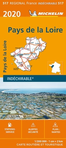 Livrenpoche : Pays de la Loire 2020 - Michelin - Livre