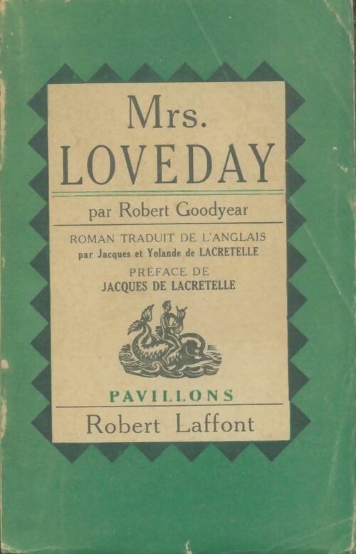 Livrenpoche : Mrs Loveday. - Robert Goodyear - Livre