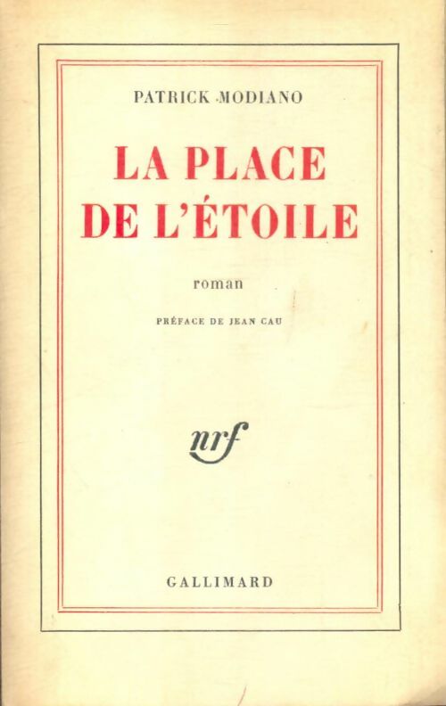 Livrenpoche : La place de l'étoile - Patrick Modiano - Livre