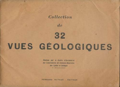 Livrenpoche : Collection de 32 vues géologiques - Collectif - Livre