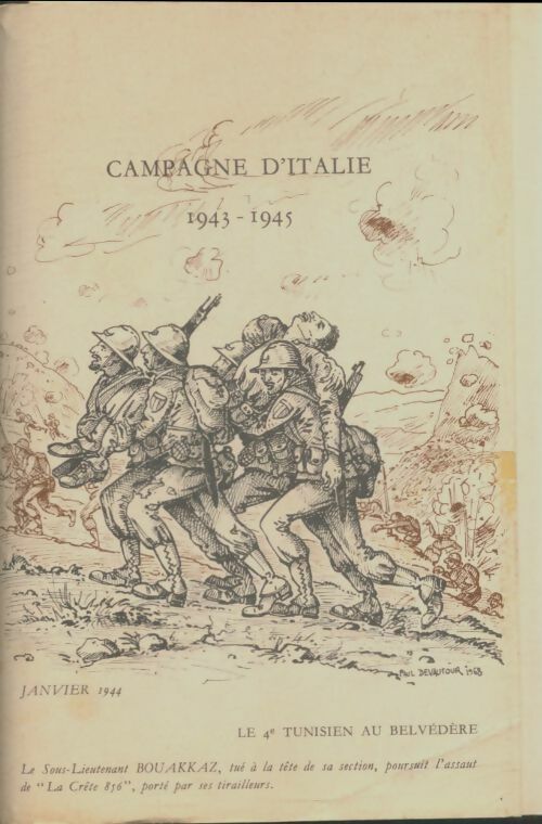 Livrenpoche : Campagne d'Italie 1943-1945 - Collectif - Livre