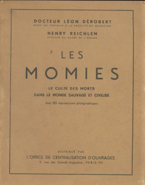 Livrenpoche : Les momies - Léon Dérobert - Livre