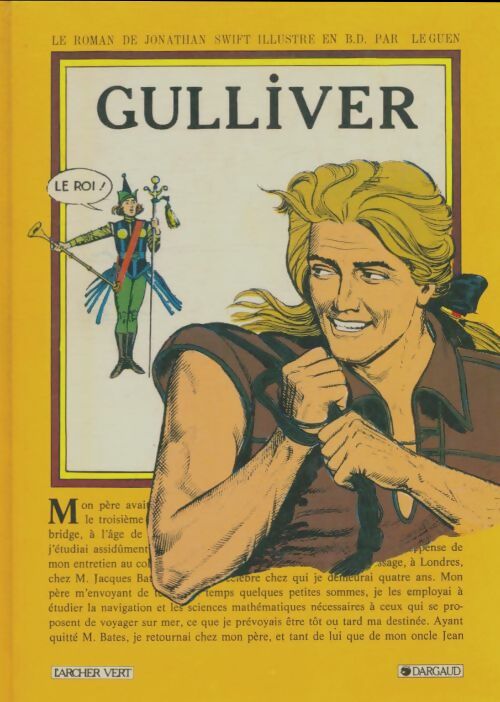Gulliver - Jonathan Swift -  L'archer vert - Livre