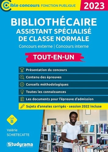 Livrenpoche : Bibliothècaire assistant spécialisé classe normale : Concours externe et interne - Valérie Schietecatte - Livre