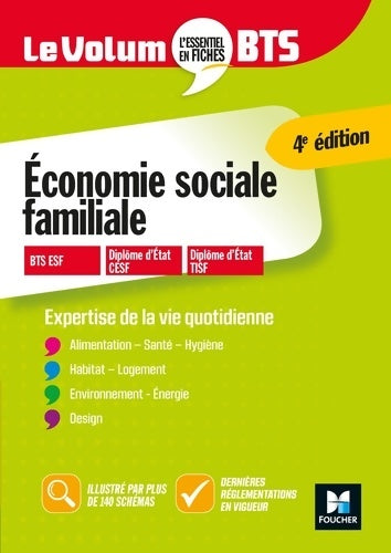 Livrenpoche : Le Volum' BTS - économie sociale familiale - Révision et entrainement - Catherine Fetz - Livre