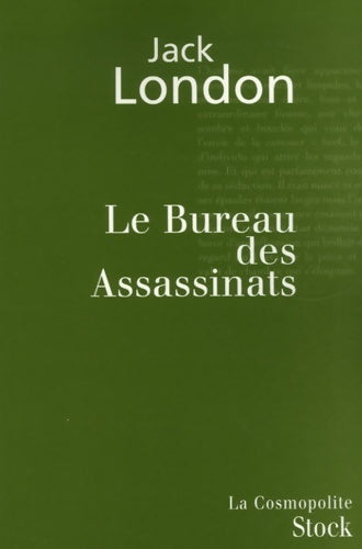 Livrenpoche : Le bureau des assassinats - Jack London - Livre