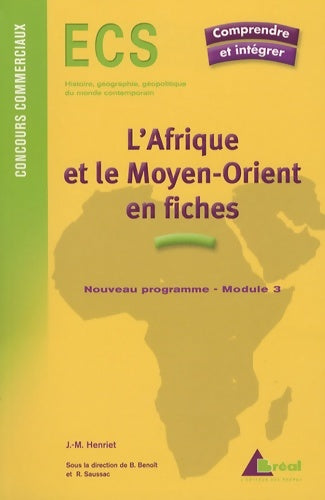 Livrenpoche : L'Afrique et le Moyen-Orient en fiches - Jean-Michel Henriet - Livre