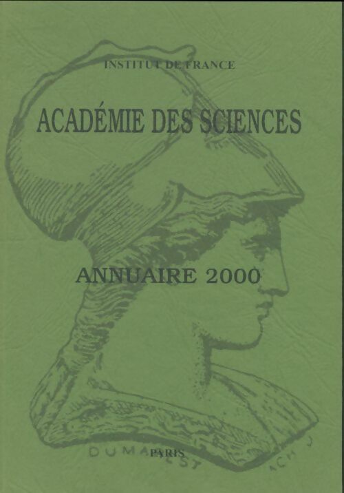 Livrenpoche : Académie des sciences : Annuaire 2000 - Collectif - Livre