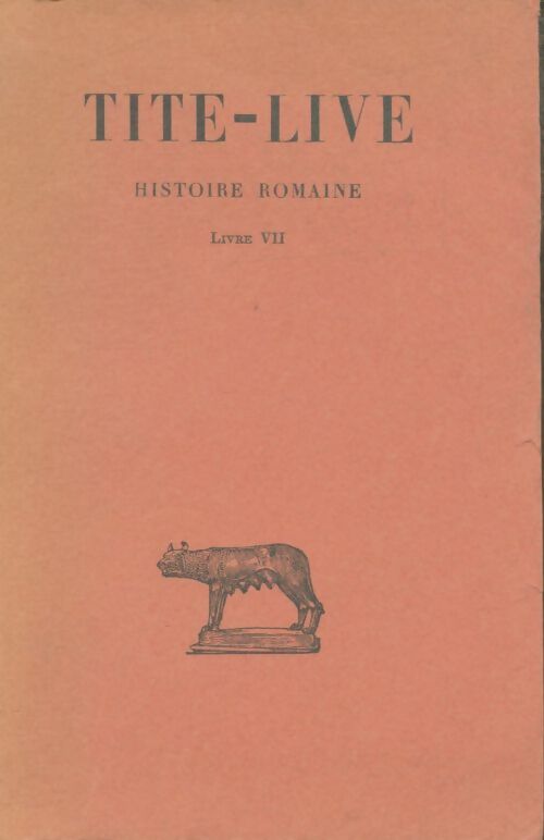 Livrenpoche : Tite-live livre VII - Tite-Live - Livre