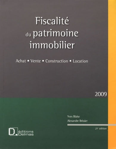 Livrenpoche : Fiscalité du patrimoine immobilier - Yves Blaise - Livre