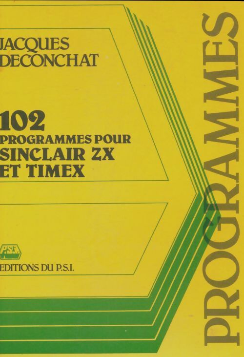 Livrenpoche : 102 programmes pour Sinclair ZX et Times - Jacques Deconchat - Livre