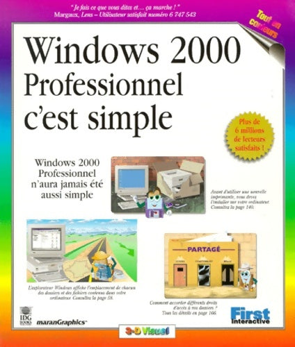 Livrenpoche : Windows 2000 Professionnel c'est simple - MaranGraphics - Livre