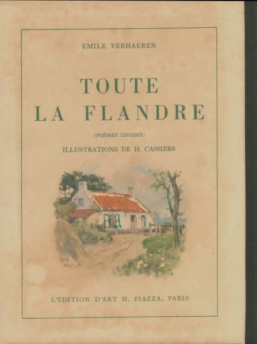 Livrenpoche : Toute la Flandre - Emile Verhaeren - Livre