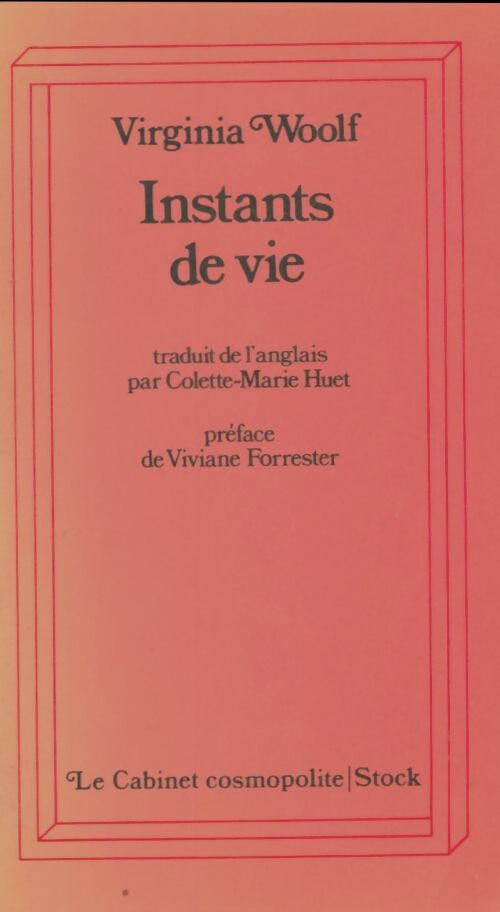 Livrenpoche : Instants de vie - Virginia Woolf - Livre