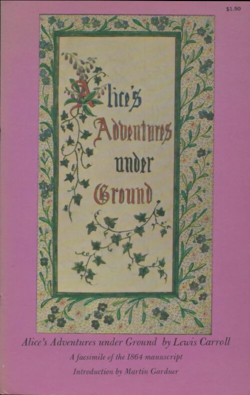 Livrenpoche : Alice's adventures under ground - Lewis Carroll - Livre
