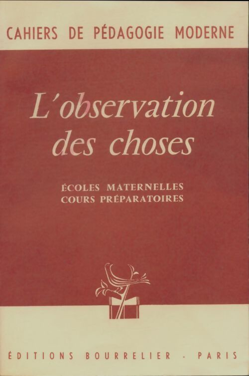 Livrenpoche : L'observation des choses - F. Léandri - Livre