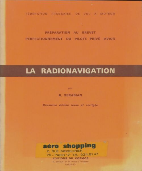 Livrenpoche : La radionavigatiion - Badrig Serabian - Livre