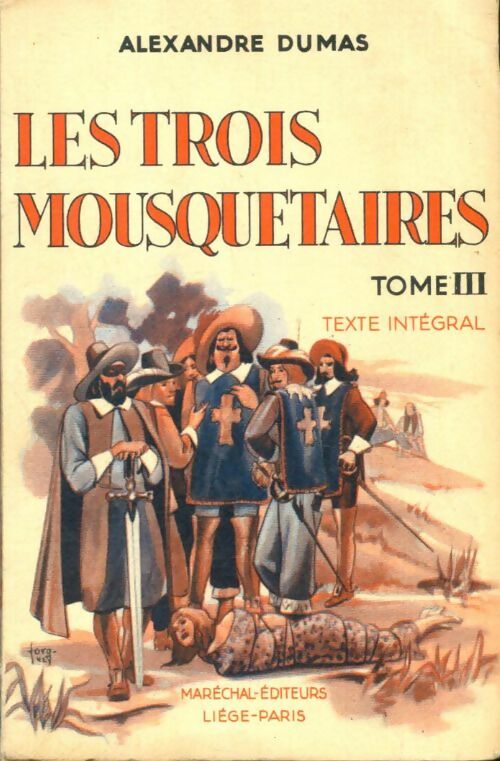 Livrenpoche : Les trois mousquetaires Tome III - Alexandre Dumas - Livre