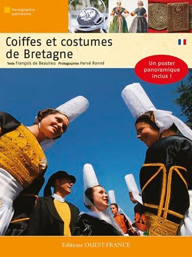 Livrenpoche : Coiffes et costumes de Bretagne - François De Beaulieu - Livre
