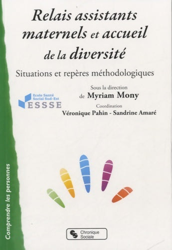 Livrenpoche : Relais assistants maternels et accueil de la diversité situations et repères méthodologiques - ESSSE - Livre