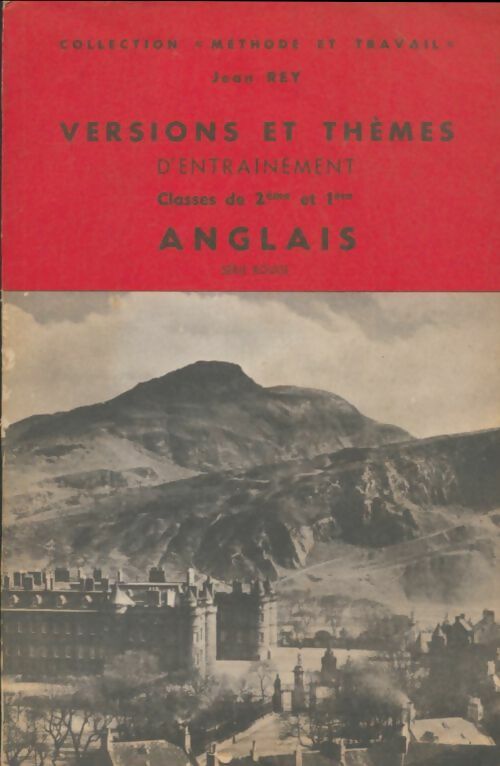 Livrenpoche : Versions et thèmes d'entrainement anglais Seconde et 1ère - Jean Rey - Livre