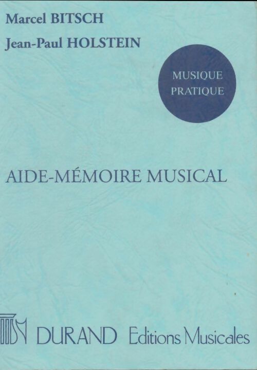 Livrenpoche : Aide-mémoire musical - Marcel Bitsch - Livre