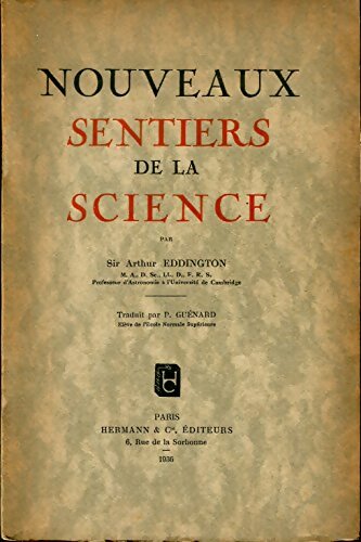 Livrenpoche : Nouveaux sentiers de la science - Arthur Eddington - Livre