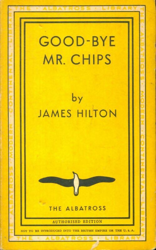 Livrenpoche : Good bye, Mr. Chips - James Hilton - Livre