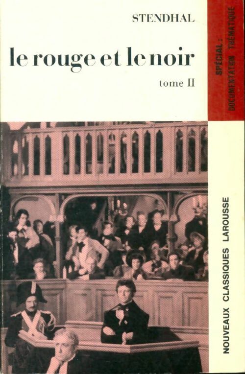 Livrenpoche : Le rouge et le noir Tome II - Stendhal - Livre
