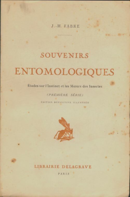 Livrenpoche : Souvenirs entomologiques Tome I - J.H Fabre - Livre